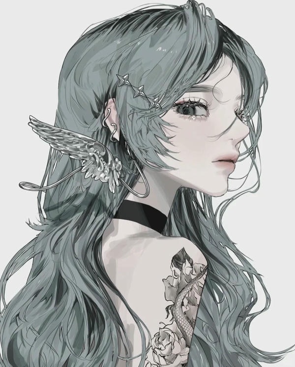 hình ảnh anime nữ ngầu 30