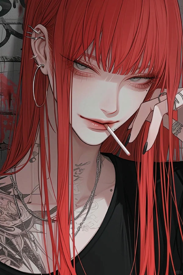 hình ảnh anime nữ ngầu 9