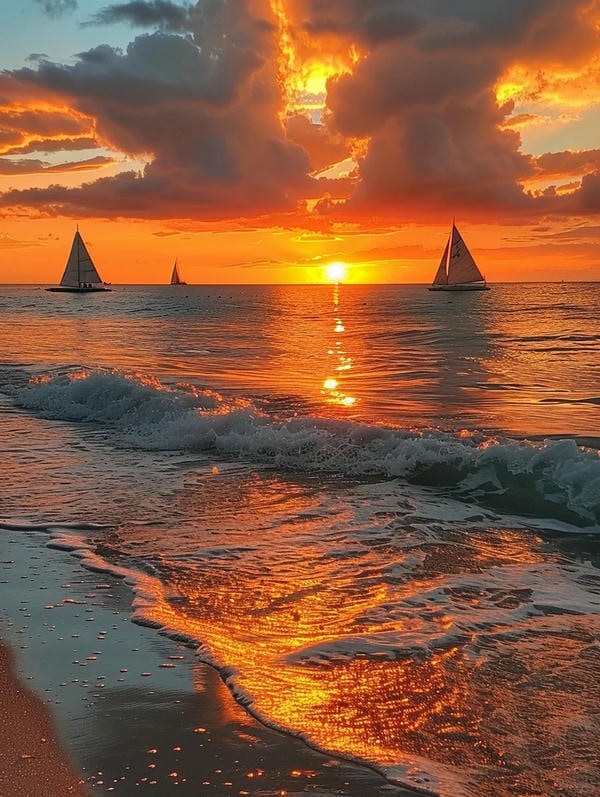 hình ảnh biển hoàng hôn 29