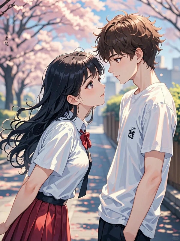 hình ảnh cặp đôi yêu nhau anime