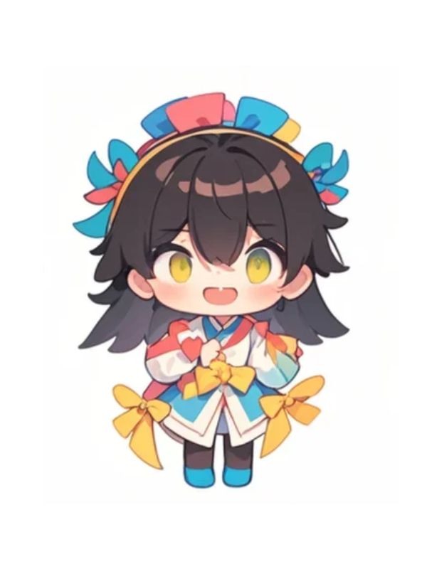 hình ảnh chibi nữ cute đơn giản 17