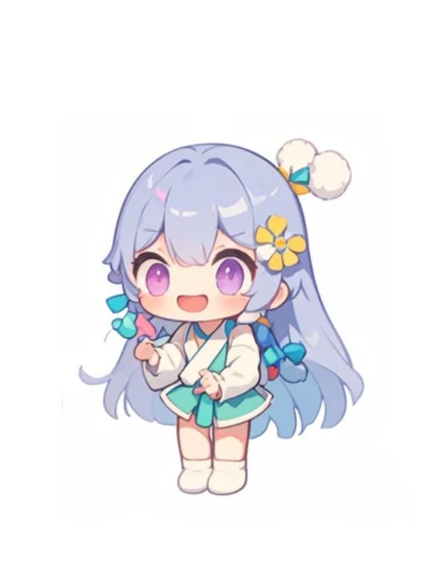 hình ảnh chibi nữ cute đơn giản 21