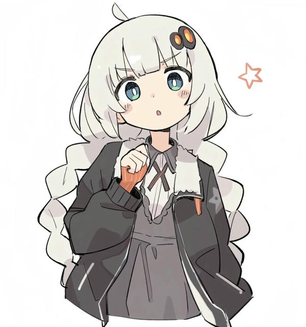 hình ảnh chibi nữ cute đơn giản 34