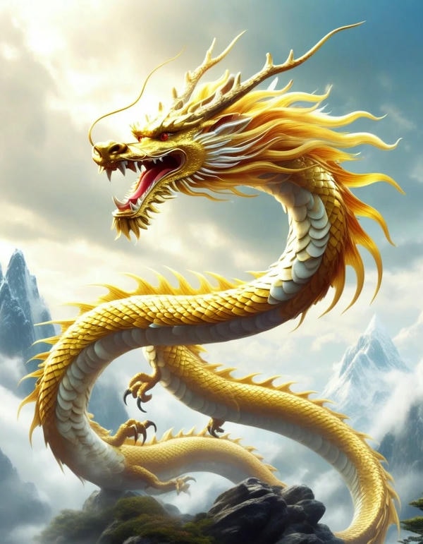 hình ảnh con rồng thật