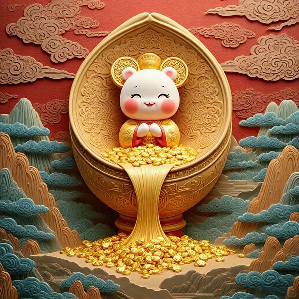 hình ảnh may mắn tài lộc 24