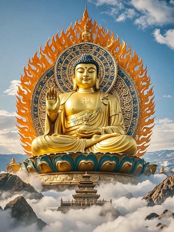 hình ảnh phật a di đà đẹp