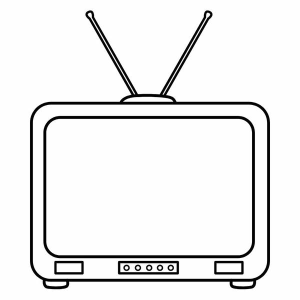 hình cho bé tô màu bé xem tivi