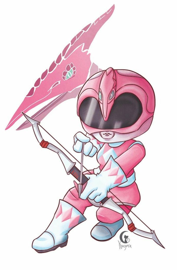 siêu nhân gao hồng chibi