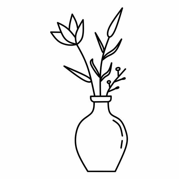 tô màu bình hoa 25