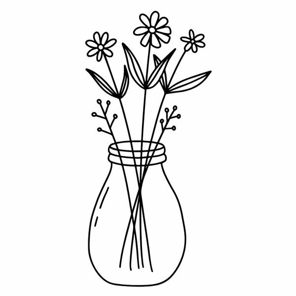 tô màu bình hoa 26