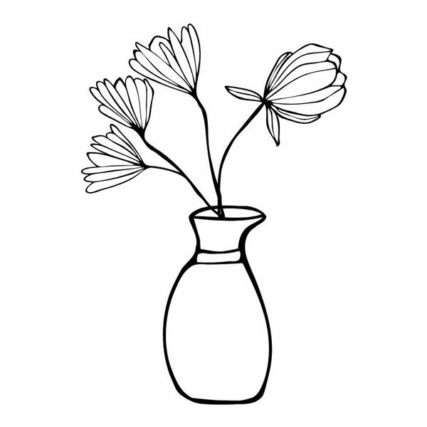 tô màu bình hoa 33