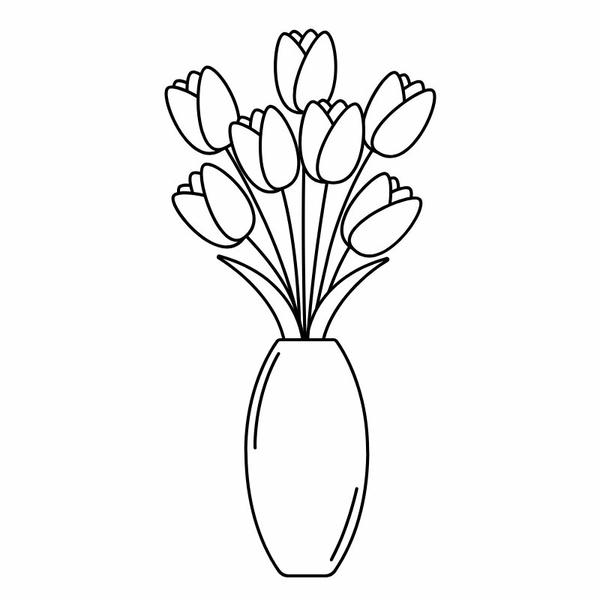 tô màu bình hoa 7