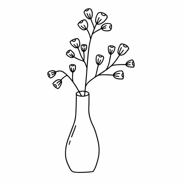 tô màu bình hoa 8