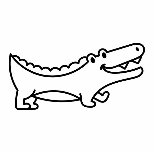 tô màu cá sấu 18