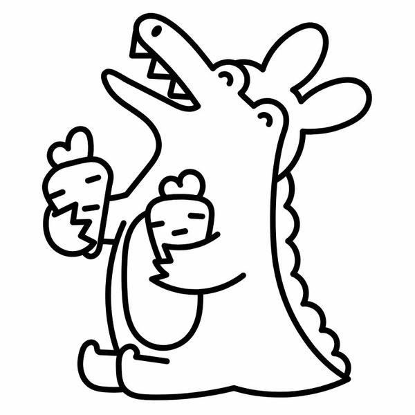 tô màu cá sấu 24