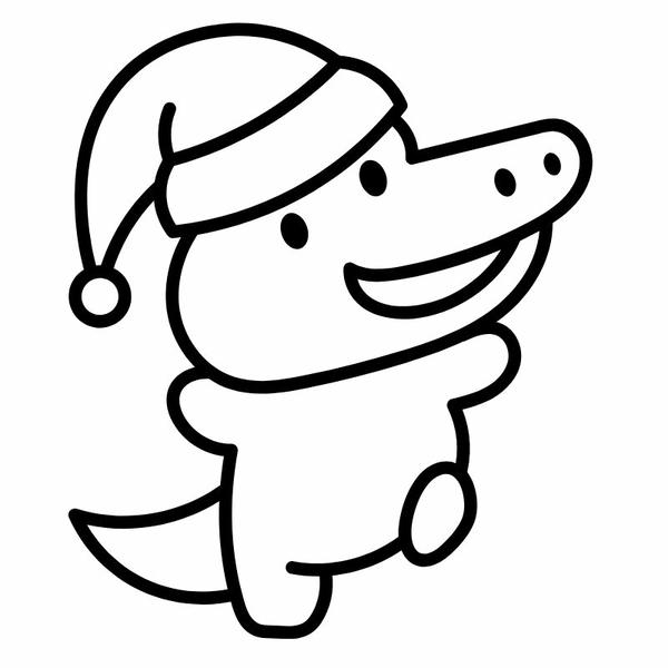 tô màu cá sấu 3