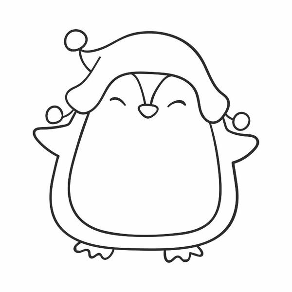 tô màu chim cánh cụt 18