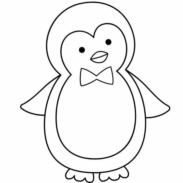 tô màu chim cánh cụt 30