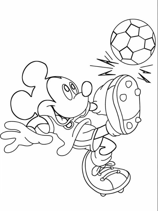 tô màu chuột mickey 10