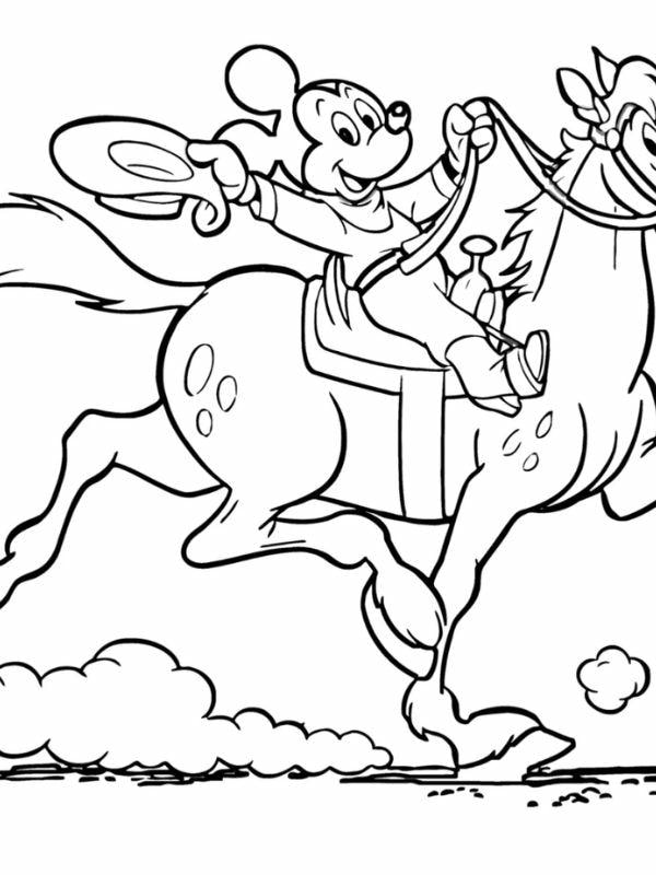 tô màu chuột mickey 11