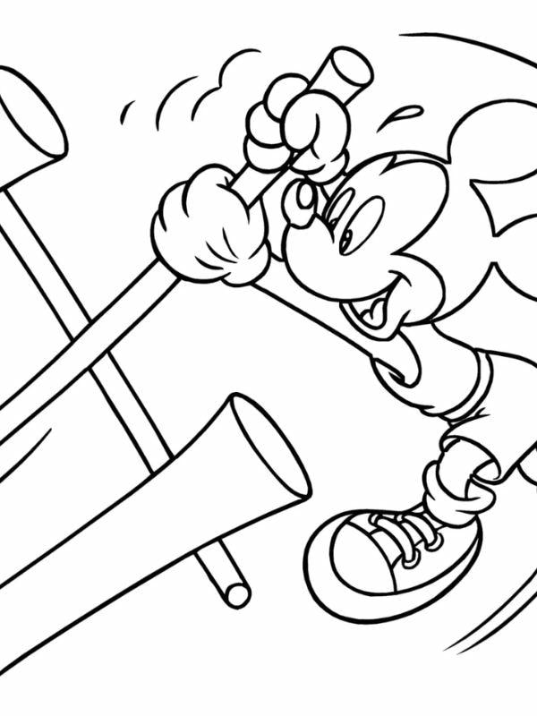 tô màu chuột mickey 14