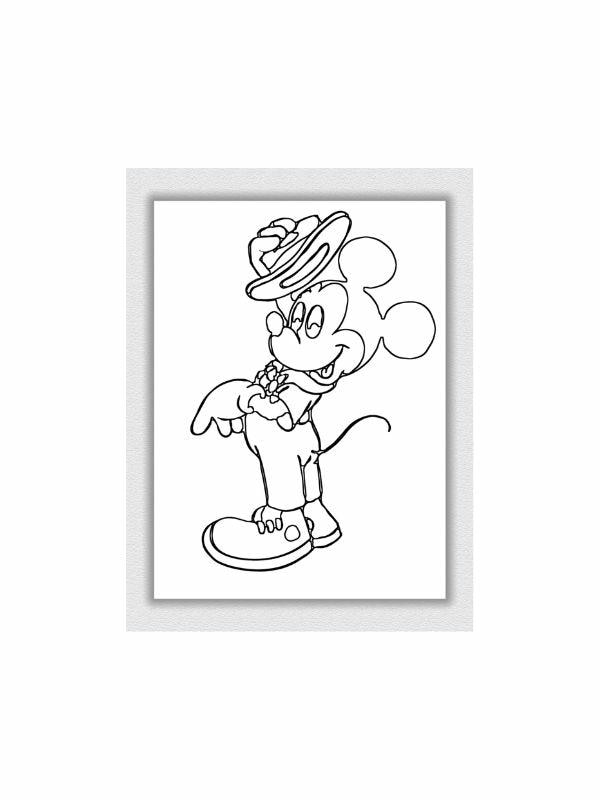 tô màu chuột mickey 17