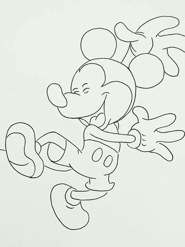 tô màu chuột mickey 18