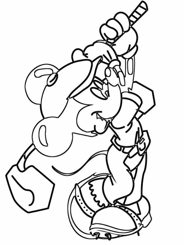 tô màu chuột mickey 19