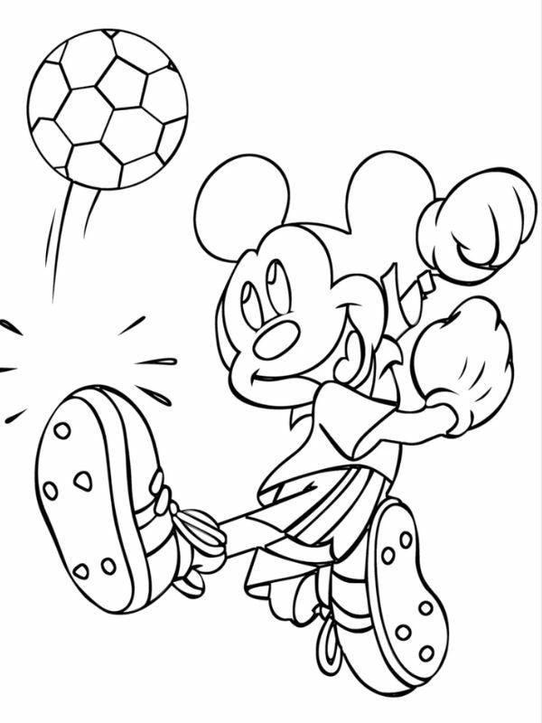 tô màu chuột mickey 21