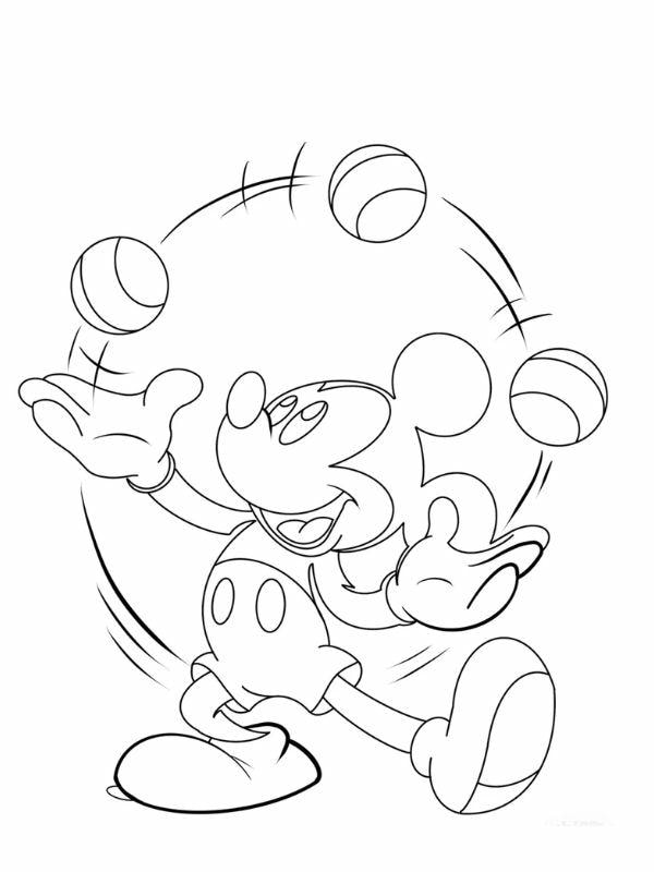 tô màu chuột mickey 22