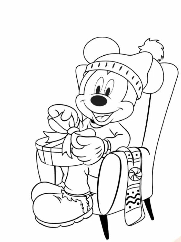 tô màu chuột mickey 5