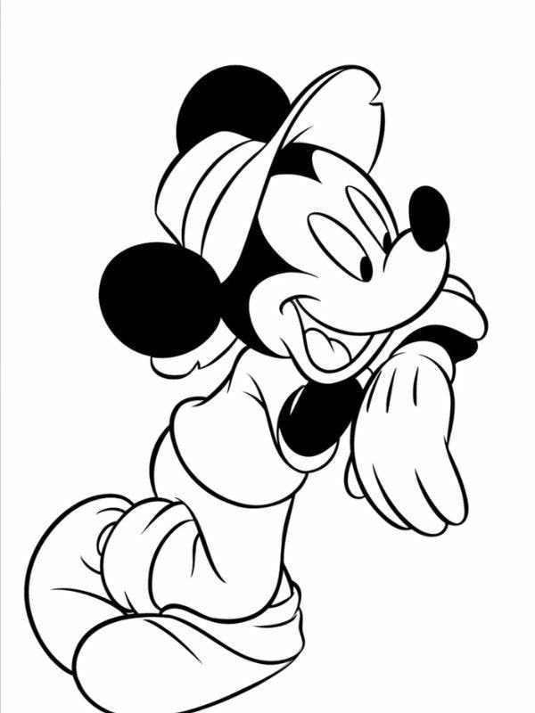 tô màu chuột mickey 6