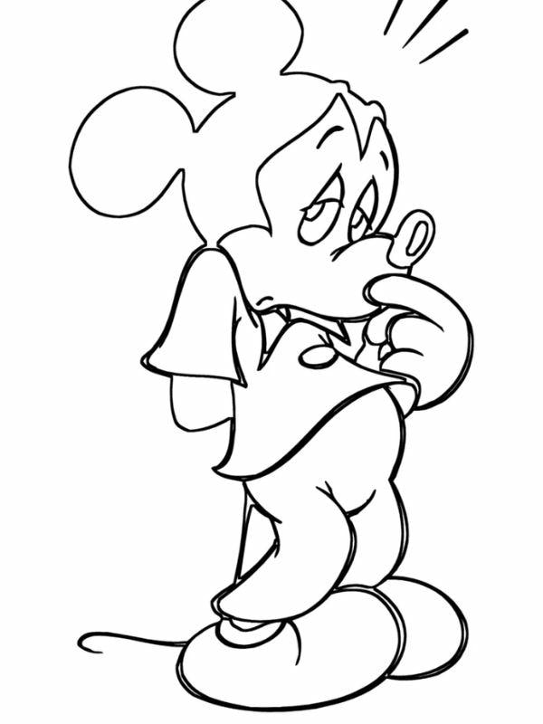 tô màu chuột mickey 7