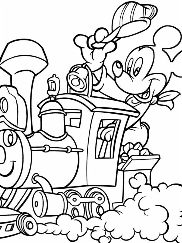 tô màu chuột mickey 9