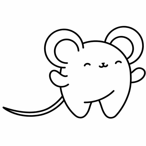 tô màu con chuột 17