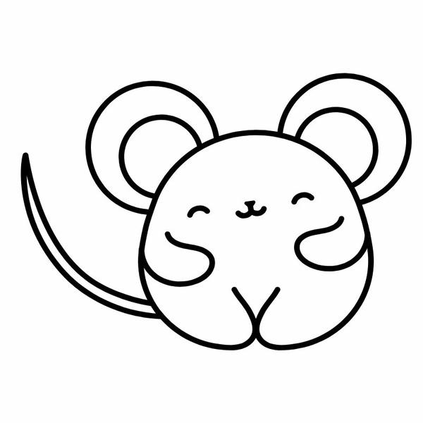 tô màu con chuột 22