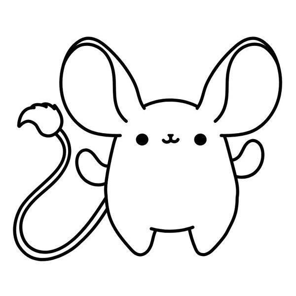 tô màu con chuột 27