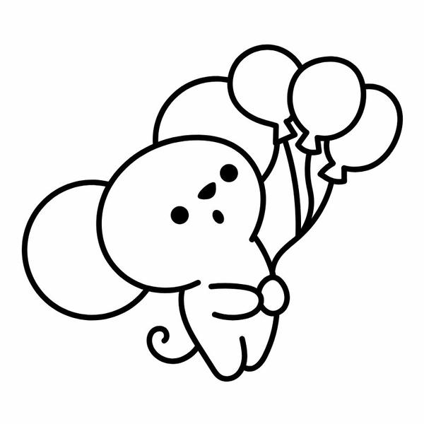 tô màu con chuột 29