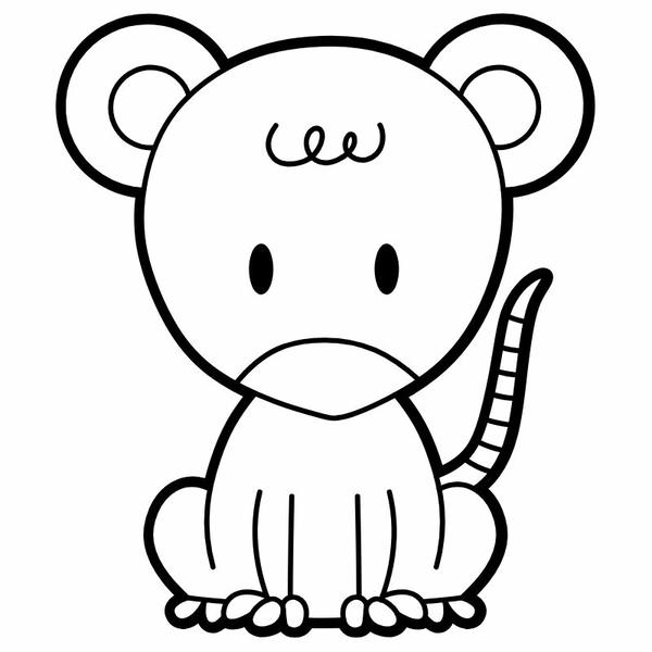 tô màu con chuột 30