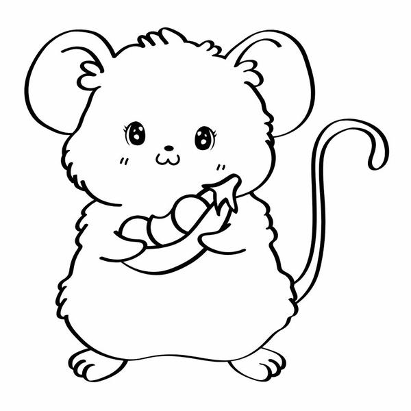 tô màu con chuột 8