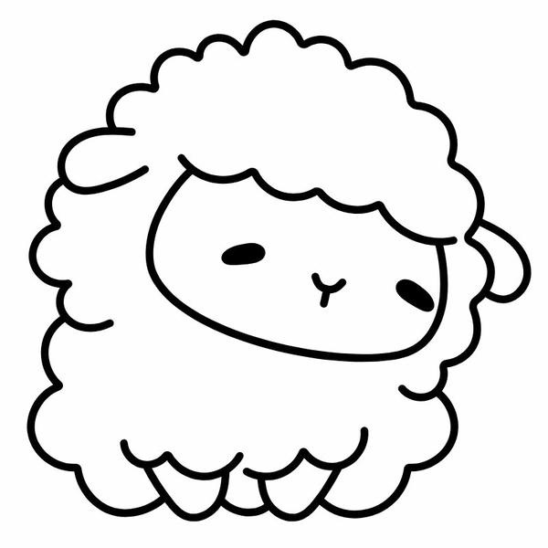 tô màu con cừu 12