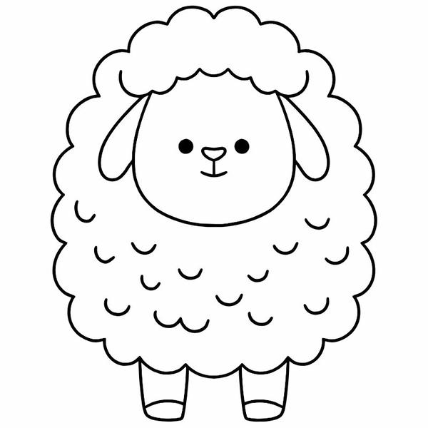 tô màu con cừu 18