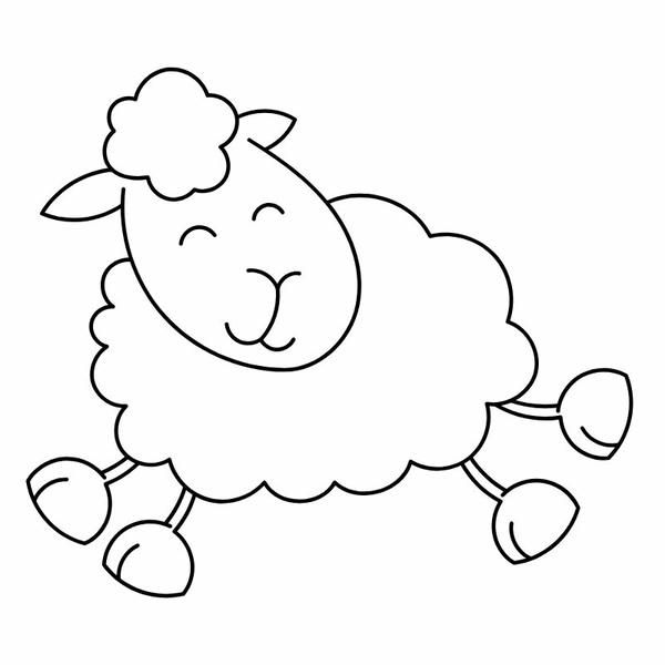 tô màu con cừu 21