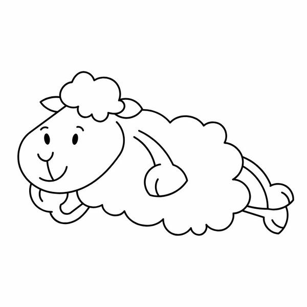 tô màu con cừu 25