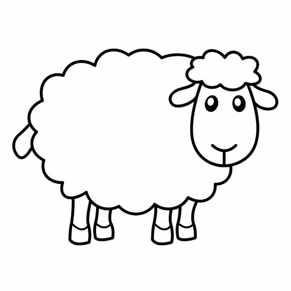 tô màu con cừu 30