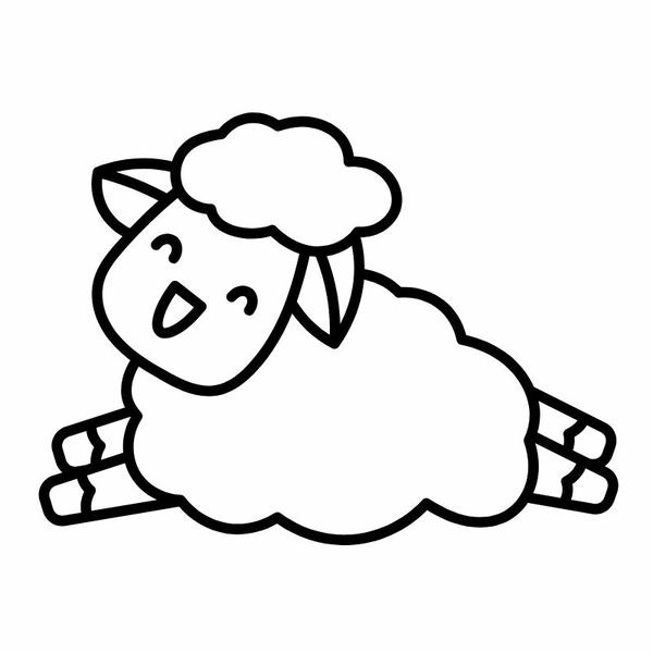 tô màu con cừu 5