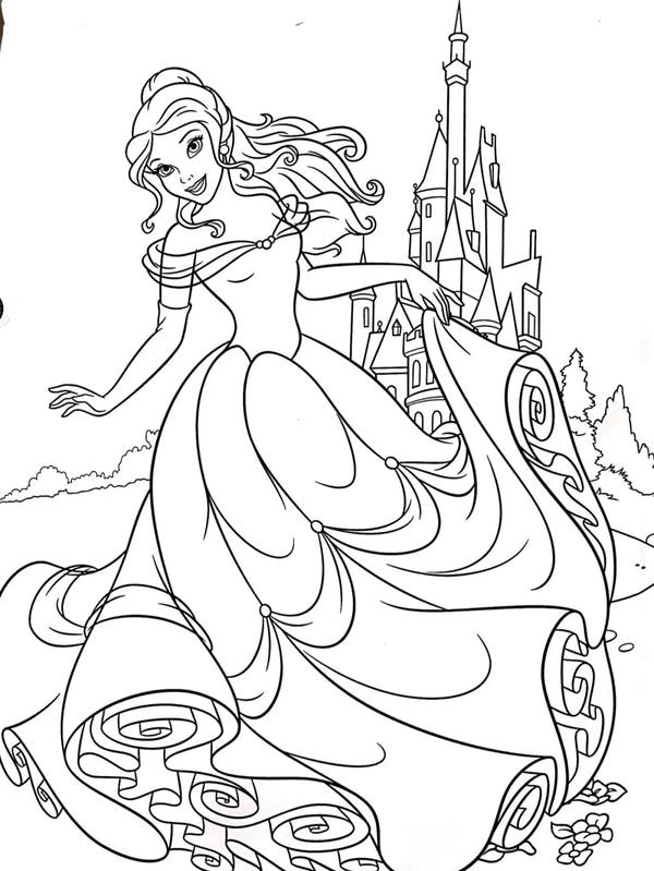 tô màu công chúa disney 19