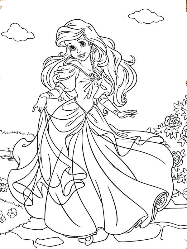 tô màu công chúa disney 20