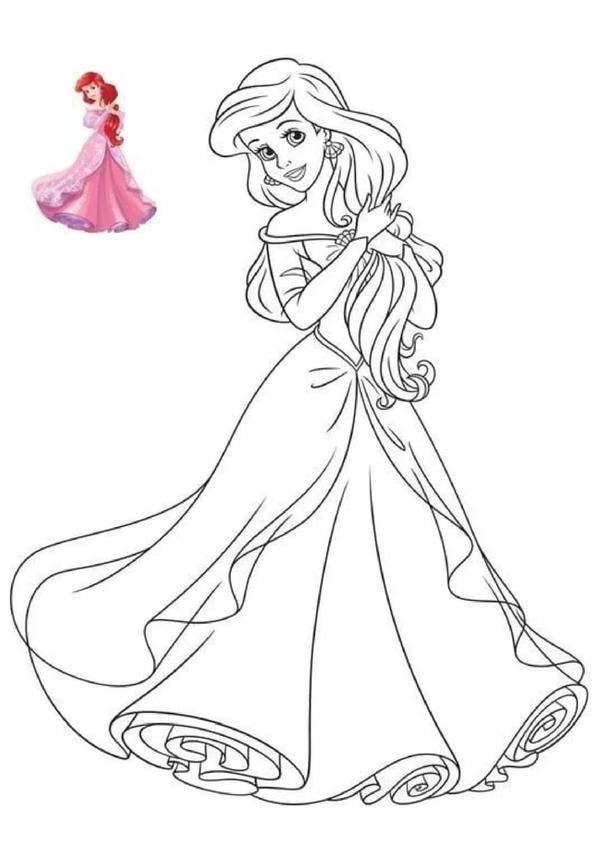 tô màu công chúa disney 26