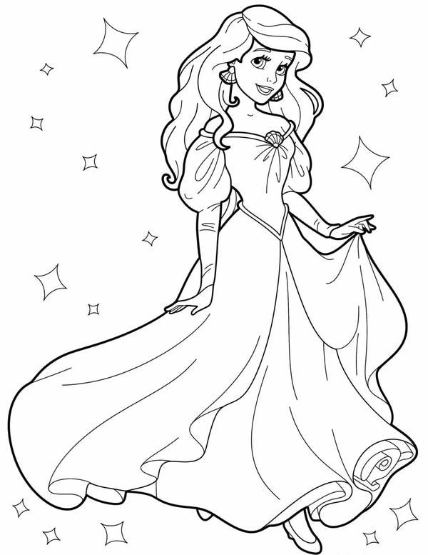 tô màu công chúa disney 30